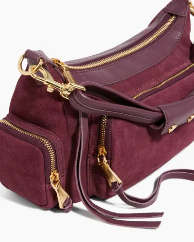 Aimee Kestenberg Away We Go Convertible Leather Shoulder Bag In Brown