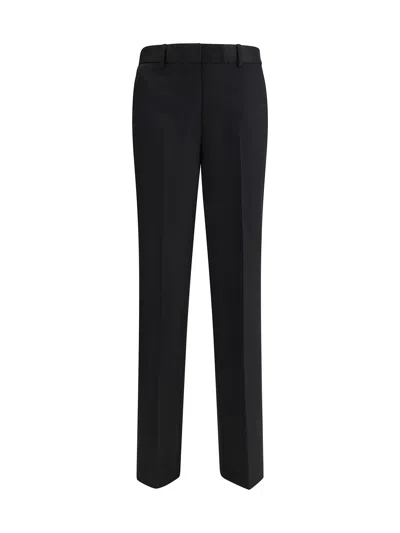 Lardini Straight Tailored Pants In Black