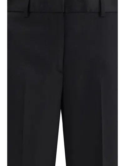 Lardini Straight Tailored Pants In Black