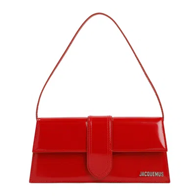 Jacquemus La Petite Pochette Rond C Shoulder Bag In Red