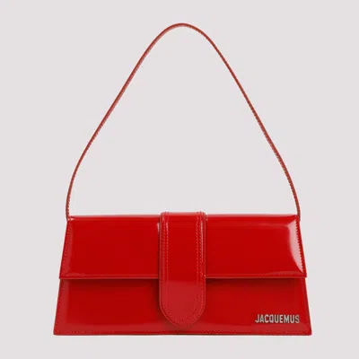 Jacquemus La Petite Pochette Rond C Shoulder Bag In Red