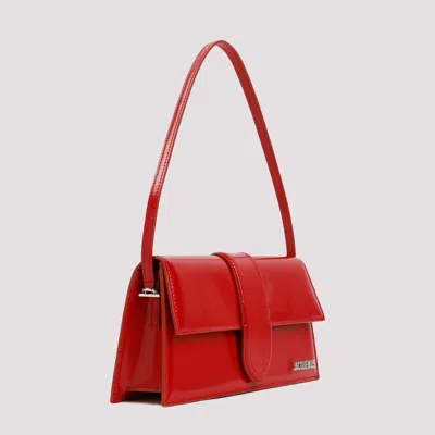 Jacquemus La Petite Pochette Rond C Shoulder Bag In Red