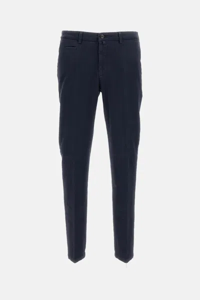 Briglia 1949 Tailored Pocket Trousers In Blue