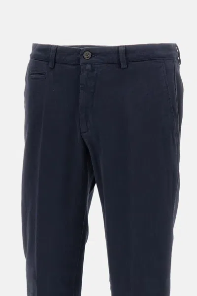 Briglia 1949 Tailored Pocket Trousers In Blue