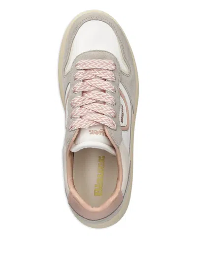 厚底皮质运动鞋