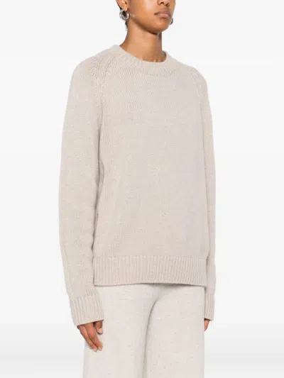 Lisa Yang Mable Cashmere Crewneck Sweater In Neutral