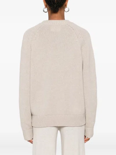 Lisa Yang Mable Cashmere Crewneck Sweater In Neutral