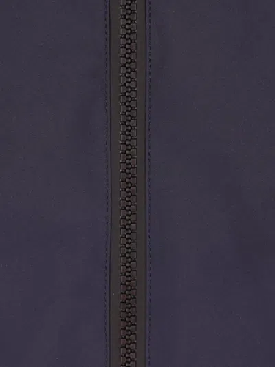Gr10k Spread-collar Double-slider Zip Jacket In Blue