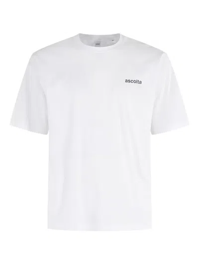 Aspesi Short Sleeve Lightweight Crew Neck T-shirt In Gray