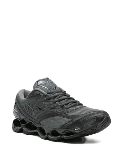 Mizuno Wave Prophecy Ls Running Shoe In Gray