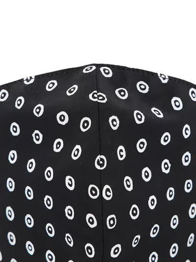 10 Corso Como Circle-print Face Mask In Black