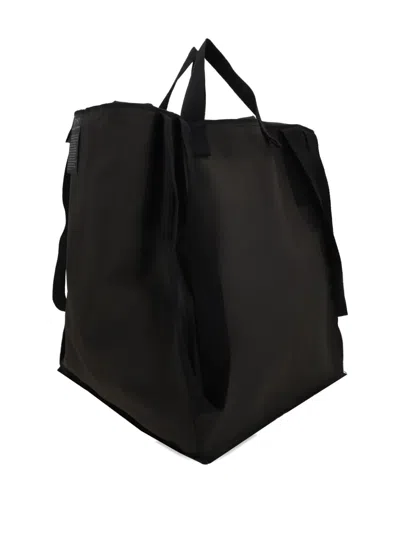 Gr10k Graphic-print Drawstring Tote Bag In Gray