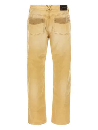 Wales Bonner Japanese Canvas Sierra Straight Trousers In White