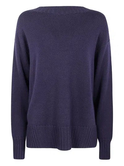 一字领羊毛毛衣