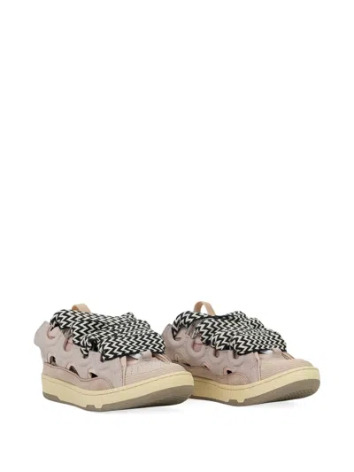 Lanvin Curb Mules In Brown