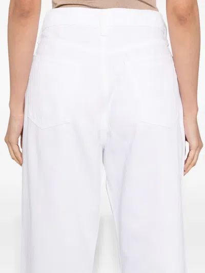 Rag & Bone Featherweight Logan Jeans Optic Whit In White