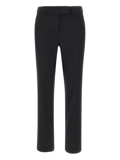 正面褶饰平袋长裤