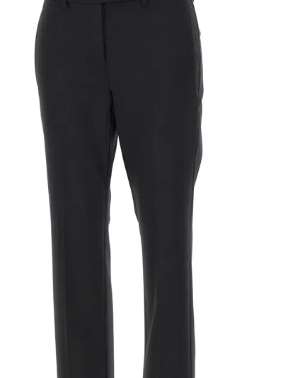 正面褶饰平袋长裤