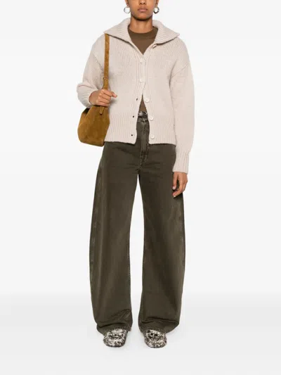 Herno Button-front Collared Cardigan In Neutral