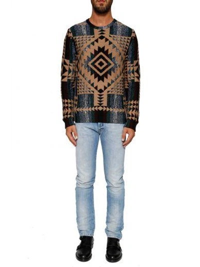 Shop Valentino Cashmere Sweater In Multicolor