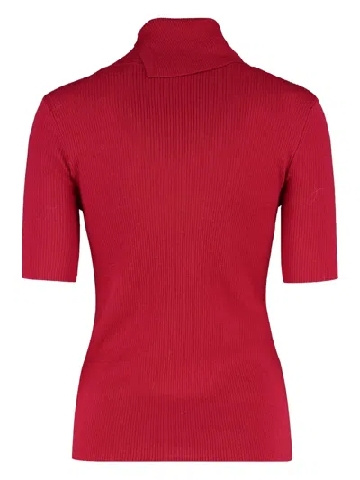 P.a.r.o.s.h Parosh Leila Wool Turtleneck Sweater In Red