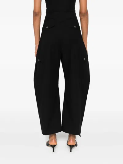Studio Nicholson Clovis Cargo-pocket Trousers In Black