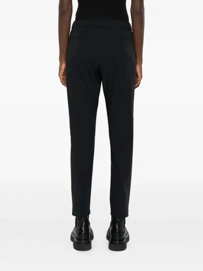 Herno Pleated Drawstring Trousers In Black
