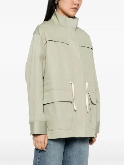 Maison Kitsuné Safari Jacket In Green