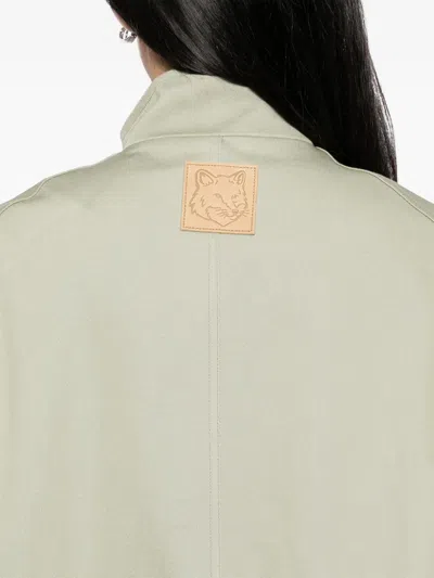 Maison Kitsuné Safari Jacket In Green