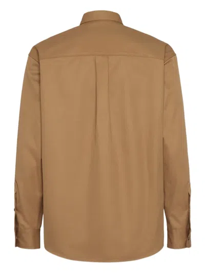 Dsquared2 Chest-pockets Button-up Shirt In Neutral