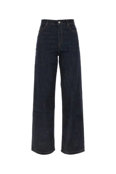 Soeur Belt Loop Jeans In Blue