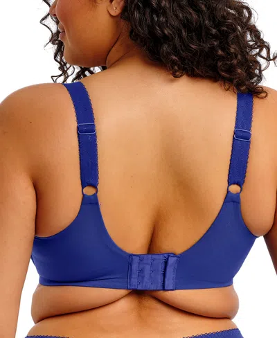 Elomi Women's Zarla Banded Underwire Stretch Lace Bra El302505 In Blue