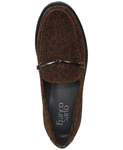 Franco Sarto Women's Senna Round Toe Lug Sole Loafers