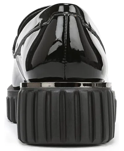 Franco Sarto Women's Flexa Roma Round Toe Lug Sole Loafers In Black