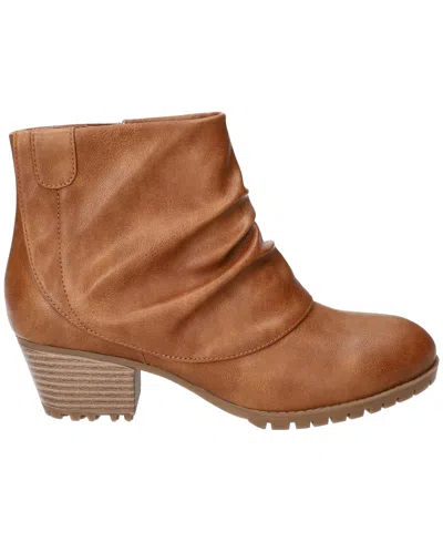 Easy Street Women's Ambrose Zipper Ankle Boots In Brown