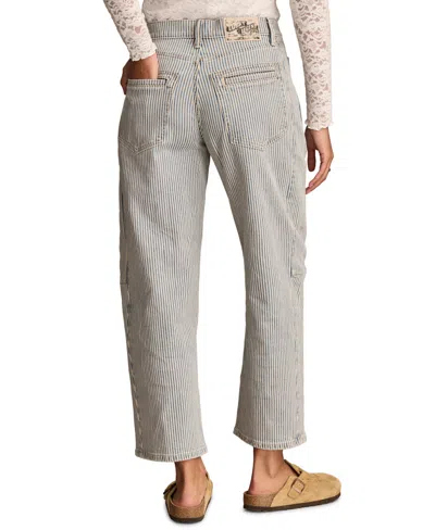 Lucky Brand Women's Legend Barrel Leg Jeans In Gray