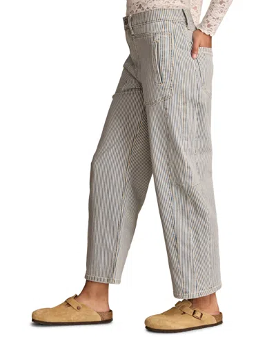 Lucky Brand Women's Legend Barrel Leg Jeans In Gray