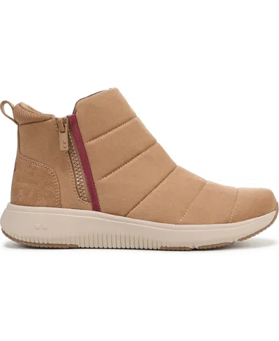 Ryka Rykä Paragon Water Repellent Bootie In Brown