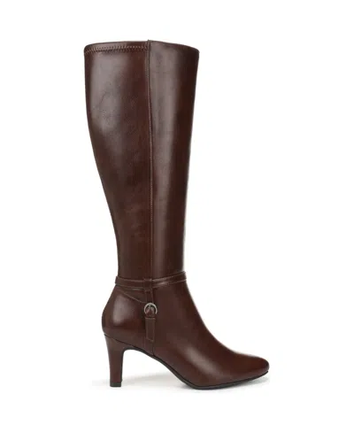 Lifestride Galant Knee High Boot In Brown