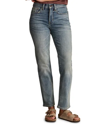 Lucky Brand Women's Zoe Straight Jeans In Blue