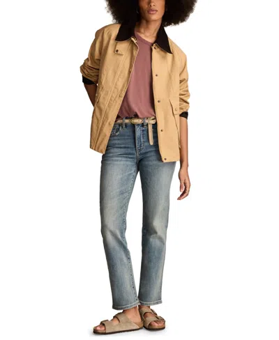 Lucky Brand Women's Zoe Straight Jeans In Blue