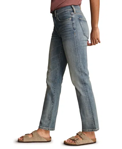 Lucky Brand Women's Zoe Straight Jeans In Blue