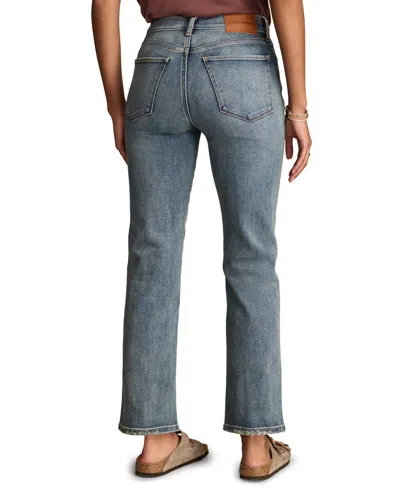 Lucky Brand Women's Zoe Straight Jeans In Blue