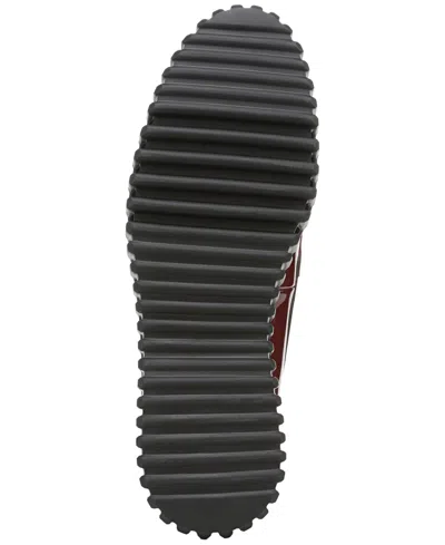 Franco Sarto Women's Flexa Roma Round Toe Lug Sole Loafers In Burgundy