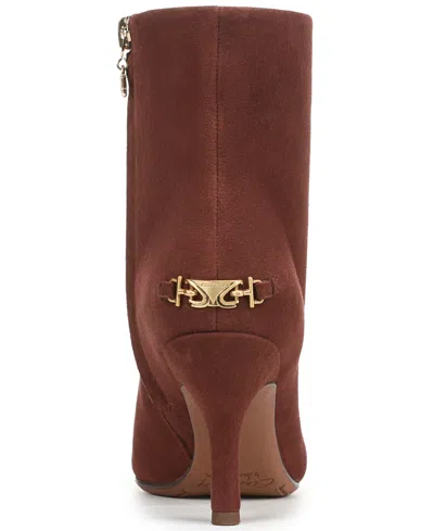 Circus Ny By Sam Edelman Women's Laura Snip-toe Dress Booties In Brown