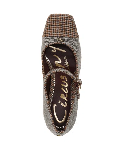 Circus Ny By Sam Edelman Women's Elora Blade-heel Capped-toe Mary Jane Pumps In Gray