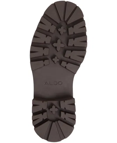 Aldo Oneameth Chunky Loafers With Buckle Detail In Brown