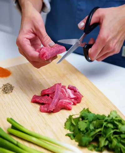 Joyce Chen Stainless Steel 8" Kitchen Scissors In Blue