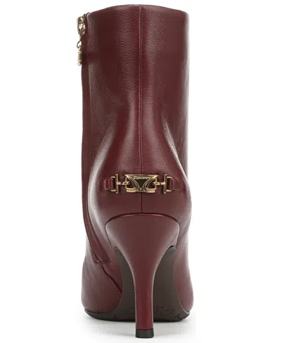 Circus Ny By Sam Edelman Women's Laura Snip-toe Dress Booties In Burgundy