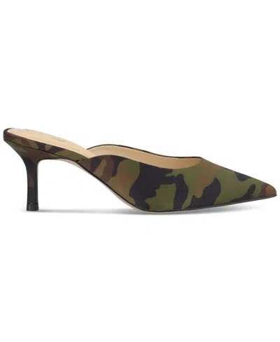 Jessica Simpson Women's Belvaen Mid-heel Mule Pumps In Green